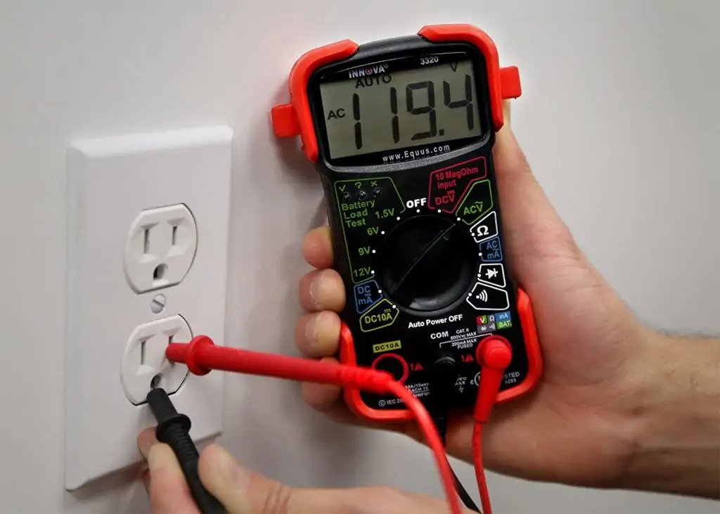 Picture of a multimeter