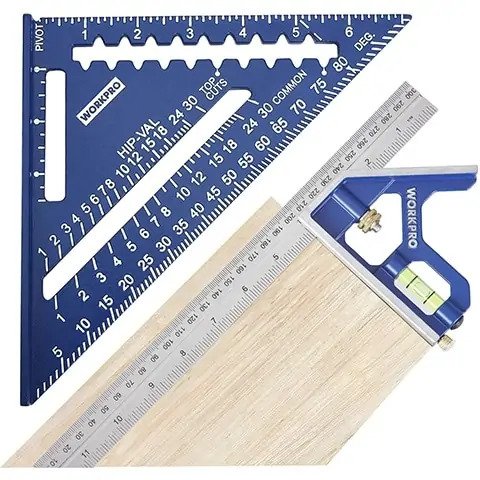 Picture of measuring squares