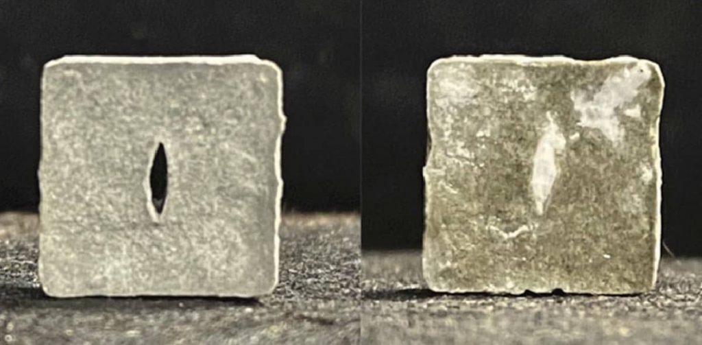 picture of self-healing cement