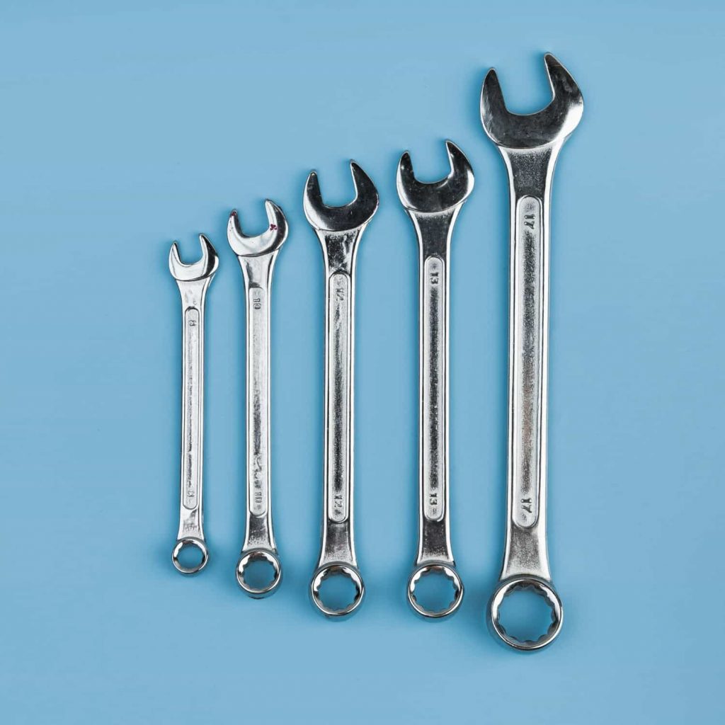 Picture of wrenches