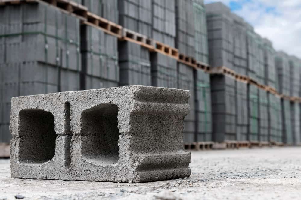 Picture of a concrete brick