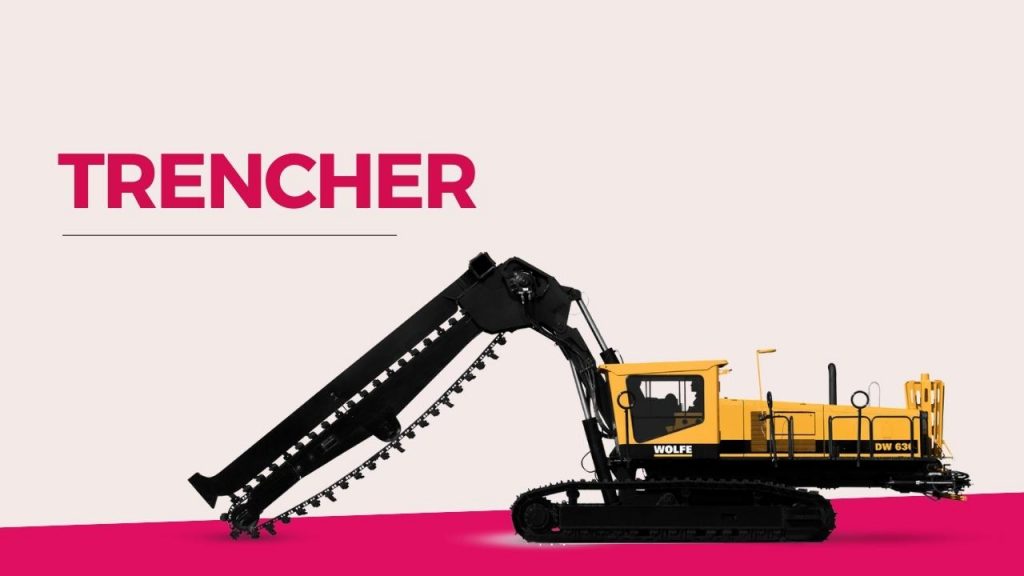 Picture of a trencher