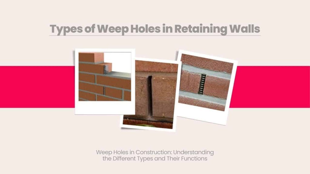 Weep Holes In Retaining Walls: Importance, Function,, 48% OFF