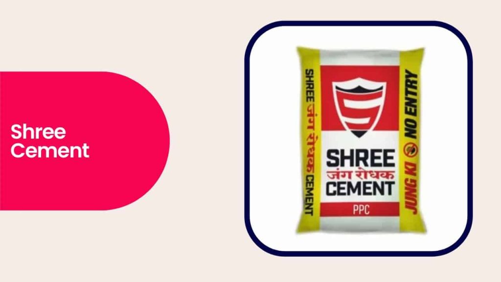 Image showing a sack of Shree cement