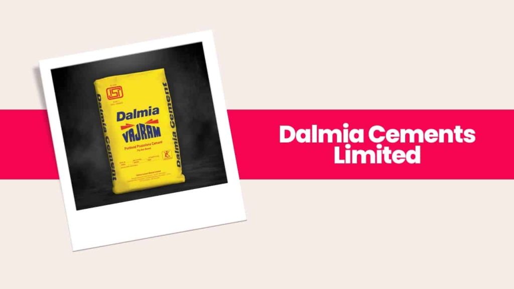 Image showing a sack of Dalmia cement