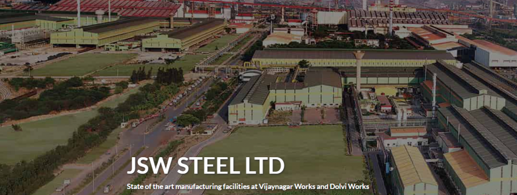 This image has a city view. This image contains the following meta text: JSW STEEL LTD.