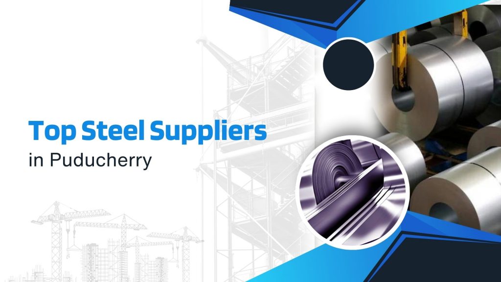 This image contains steel rolls. This image has the following meta text: Top steel suppliers in Puducherry