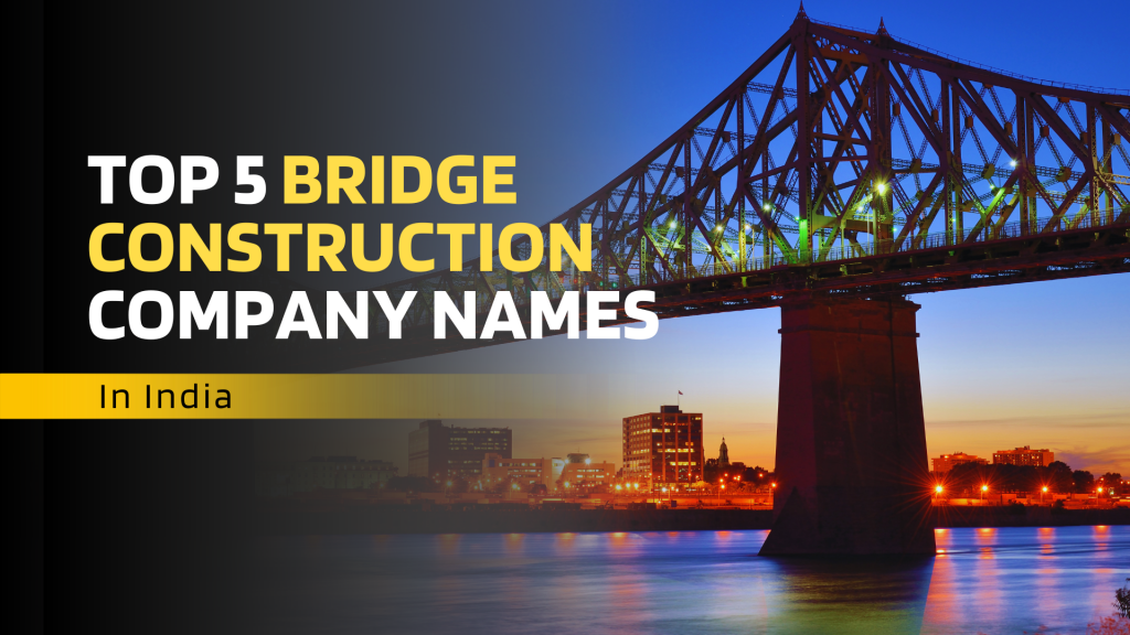 This image contains a bridge over a river. This image has the following meta text: Top 5 Bridge Construction Company Names in India