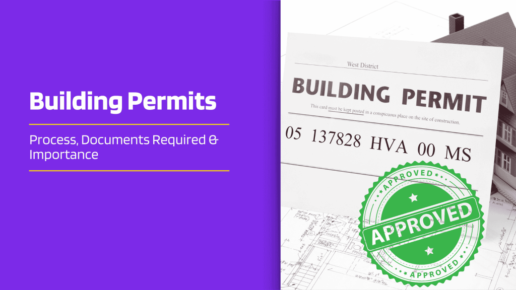 This image contains an approved building permit. This image has the following meta text: Building Permits: Process, Documents Required & Importance