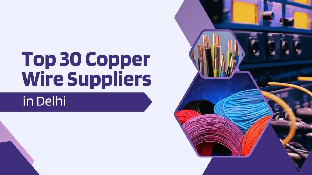 This image contains pictures of wires. This image has the following meta text: Top 30 Copper Wire Suppliers in Delhi