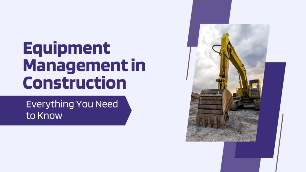 This image has a crane. This image has the following meta text: Equipment Management in Construction: Everything You Need to Know