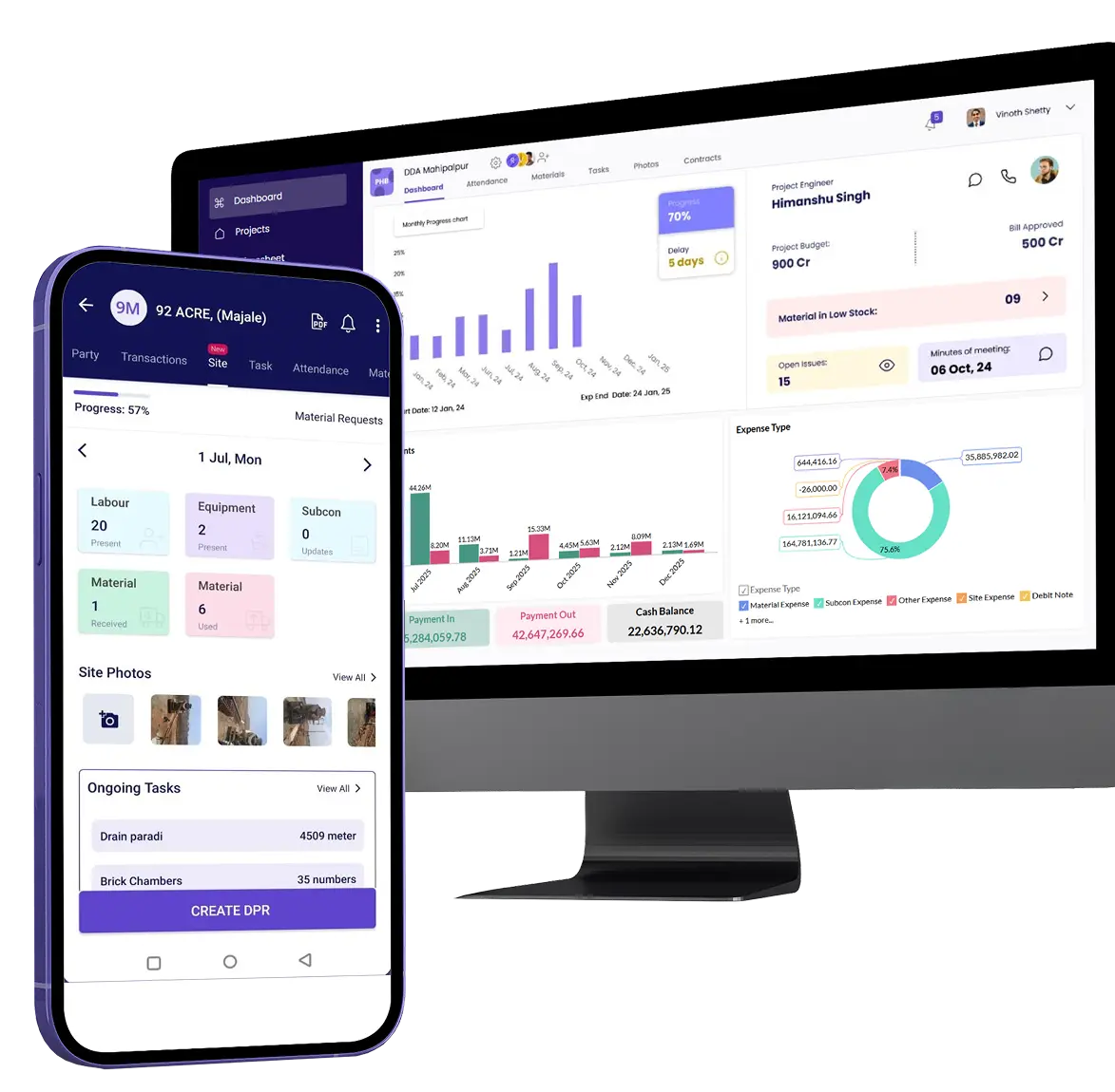 web and mobile version of onsite construction management software {{brizy_dc_image_alt imageSrc=