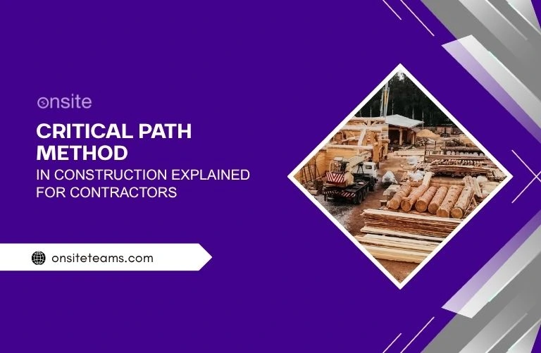 This image has construction material. This imag has the following meta text: Critical Path Method in Construction Explained for Contractors