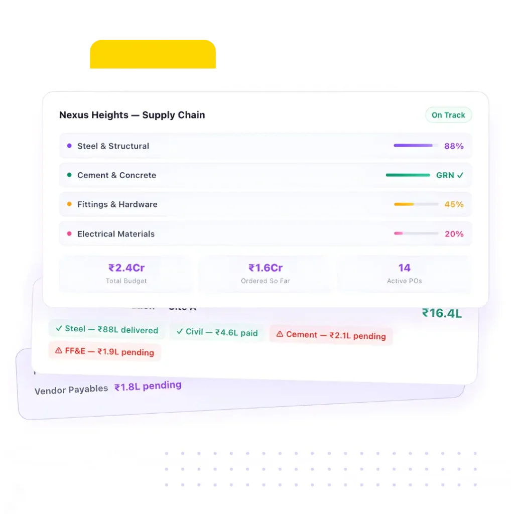 onsite construction supply chain management software