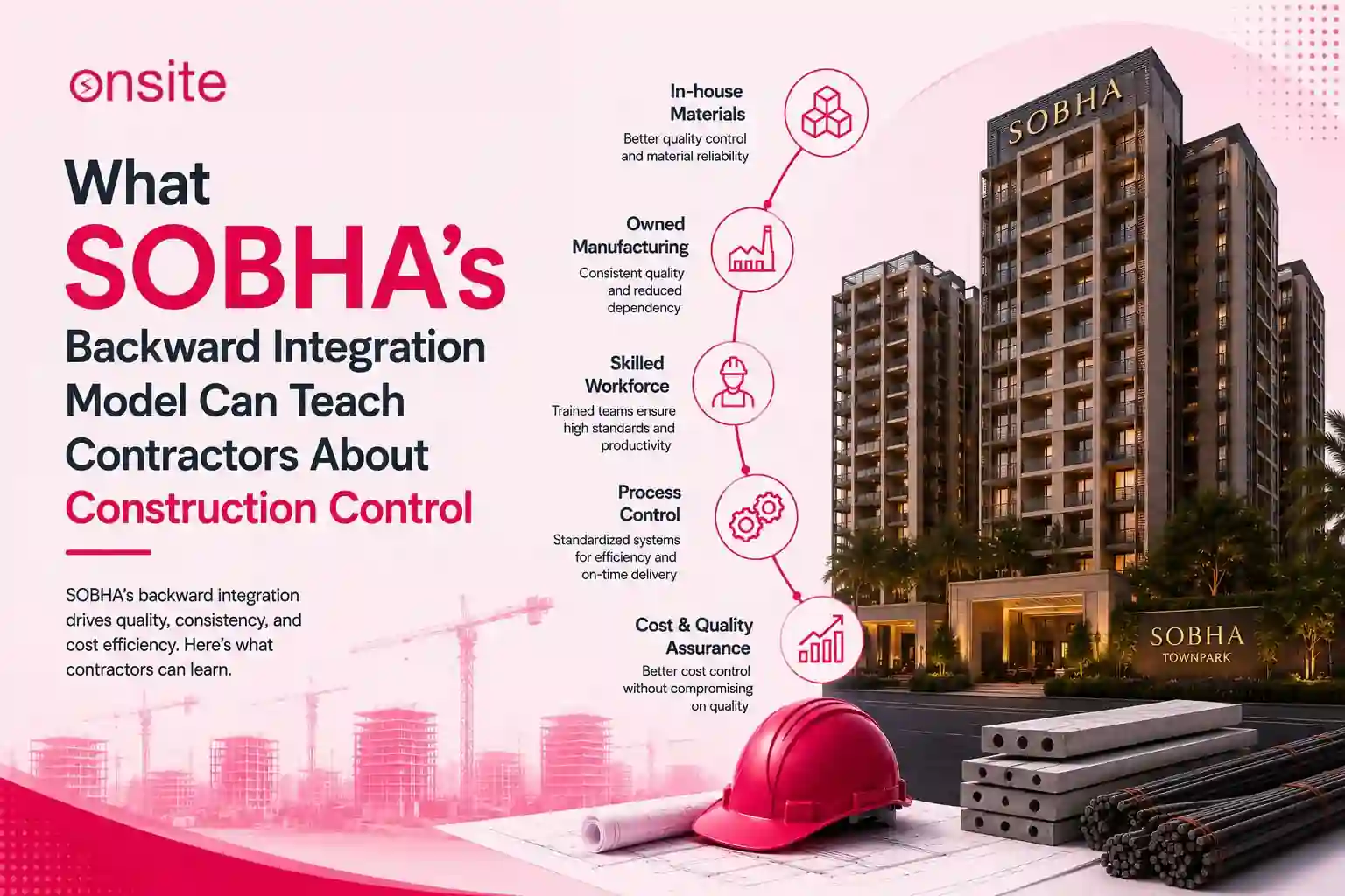 What SOBHA's Backward Integration Model Can Teach Contractors About Construction Control