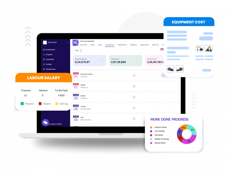 Construction ERP Software & App for EPC Companies | Onsite